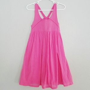 Old Navy pink cotton dress, 2T